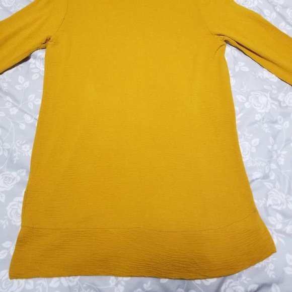 Adrianna Papell Long Sleeve Oversized Tunic - small - Picture 7 of 8